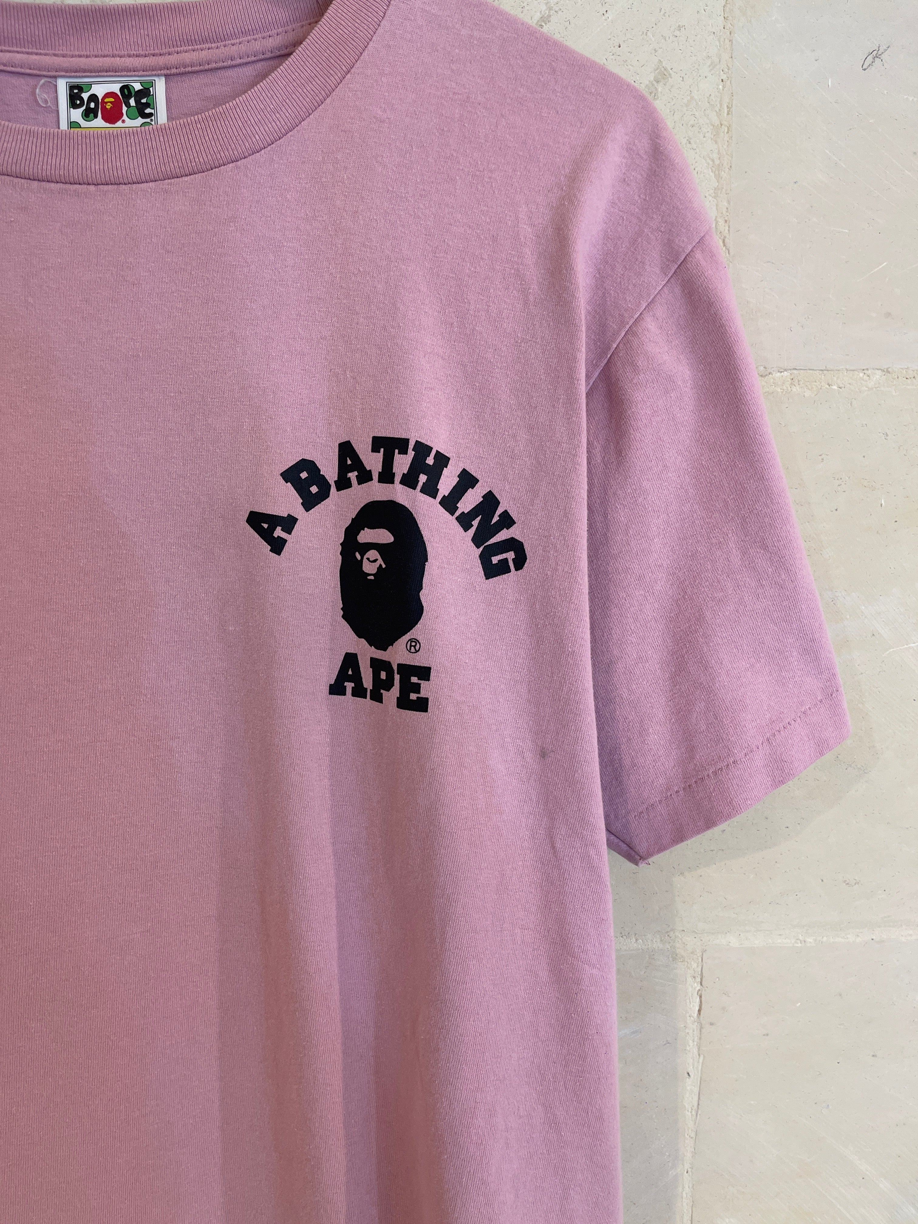Bape Pink Tee (Large)