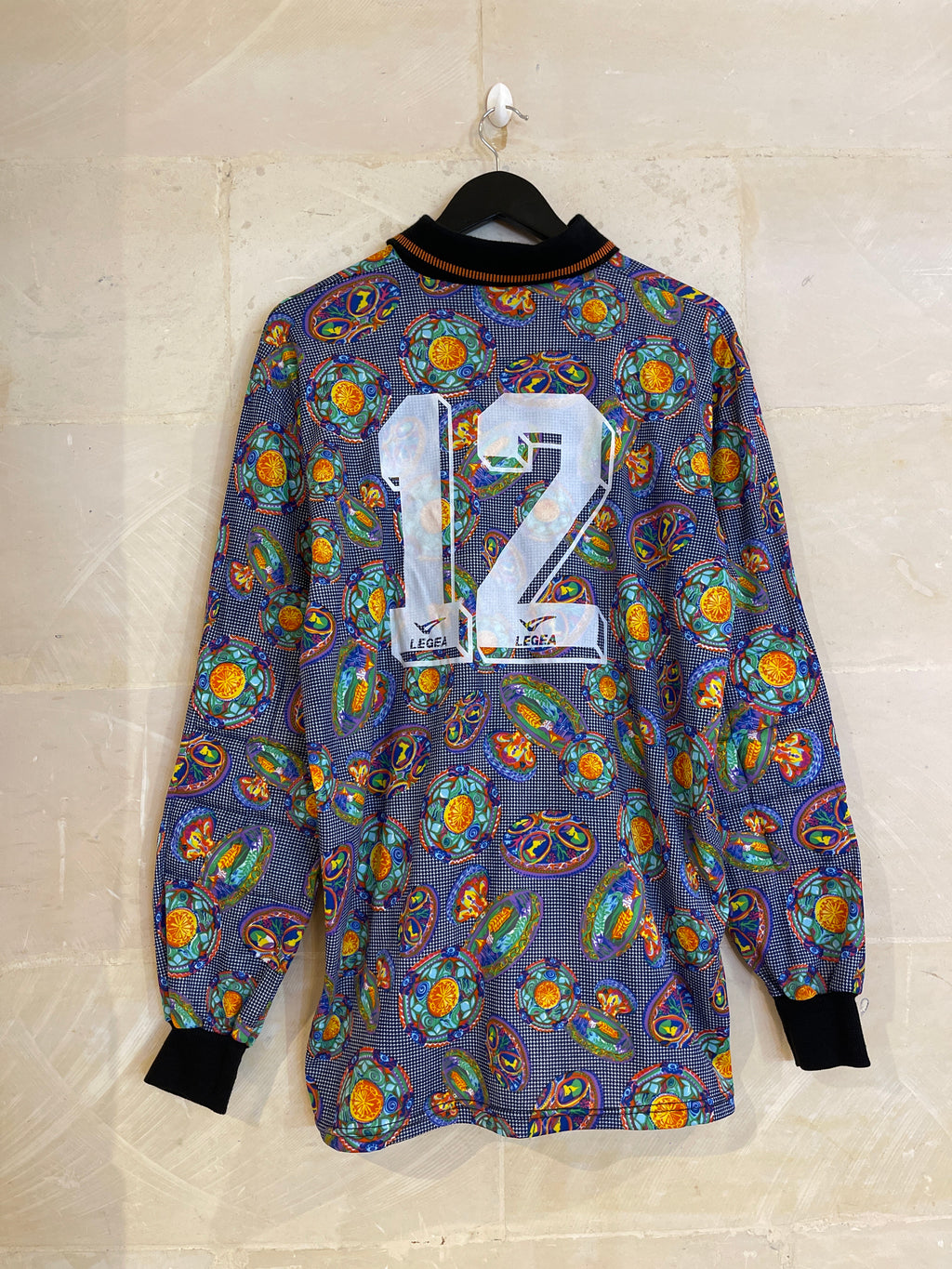 Vntg 90s Legea Telecom Italia Goalkeeper Shirt (XL)