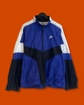 Vntg Nike Windbreaker Blue/Black/White Jacket (Medium)