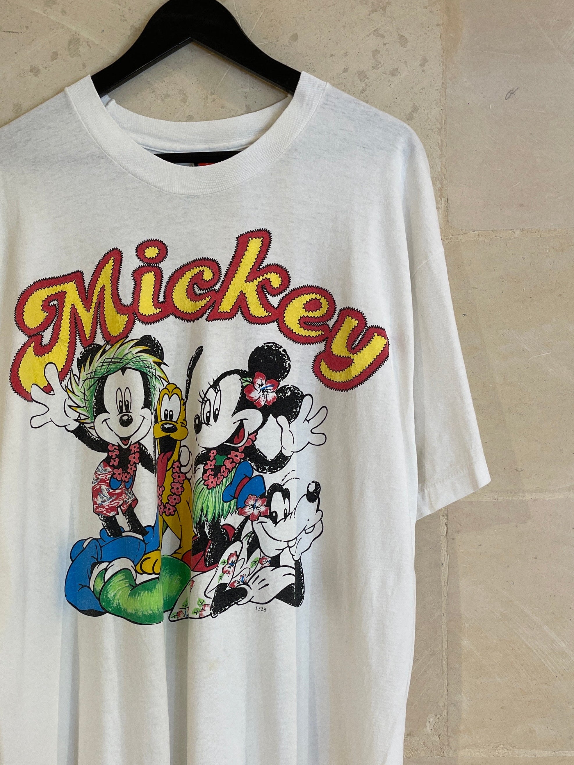Vntg Mickey Tee (Fits Large)
