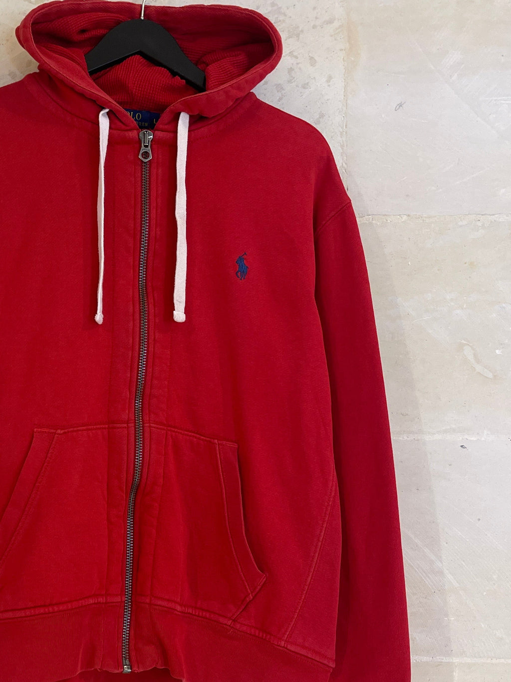 Ralph Lauren Hoodie Jacket Red (Large)*