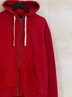 Ralph Lauren Hoodie Jacket Red (Large)*