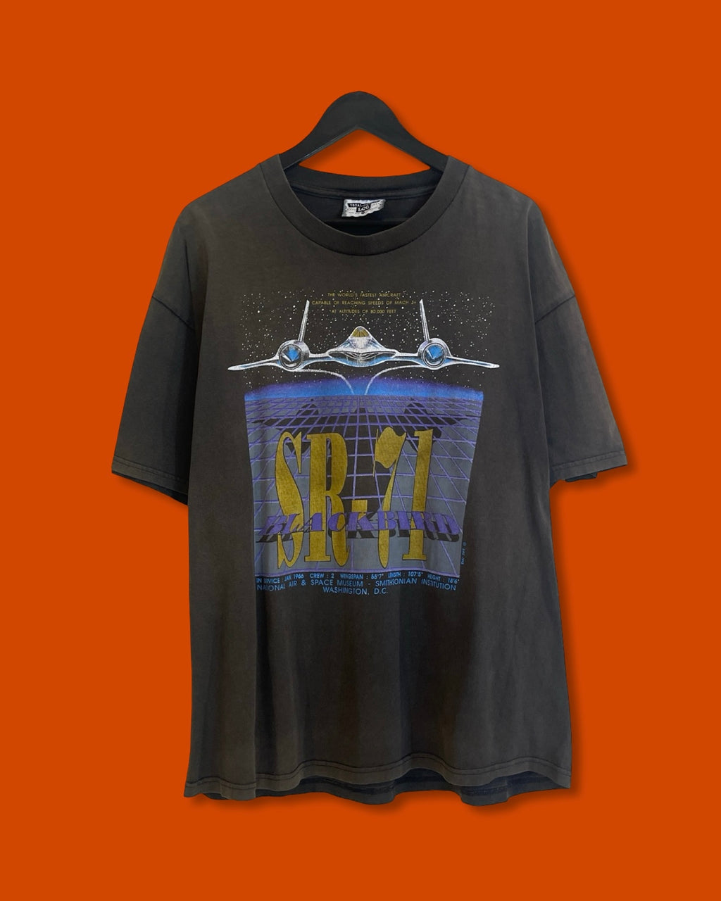 Vntg Black Bird Tee (Large)