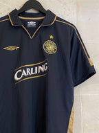 2003-04 Celtic FC UMBRO Away Shirt (Fits Medium)*/ Pull Out