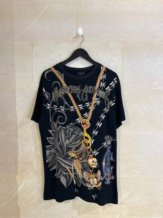 Christian Audigier AOP Tee (Fits Large)