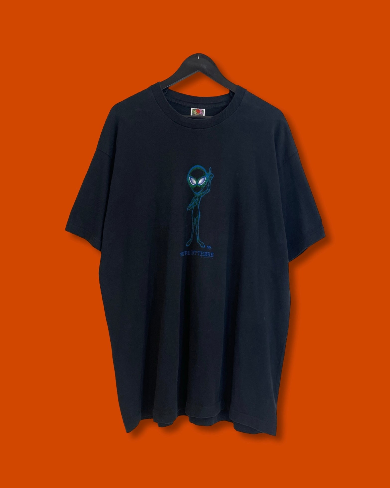 Vntg Were Out There Alien Tee (XL)
