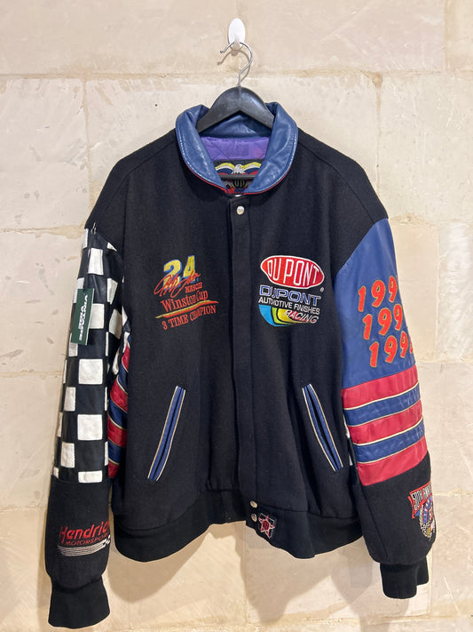 Vtg Jeff Hamilton Jeff Gordon Racing Jacket (Large)