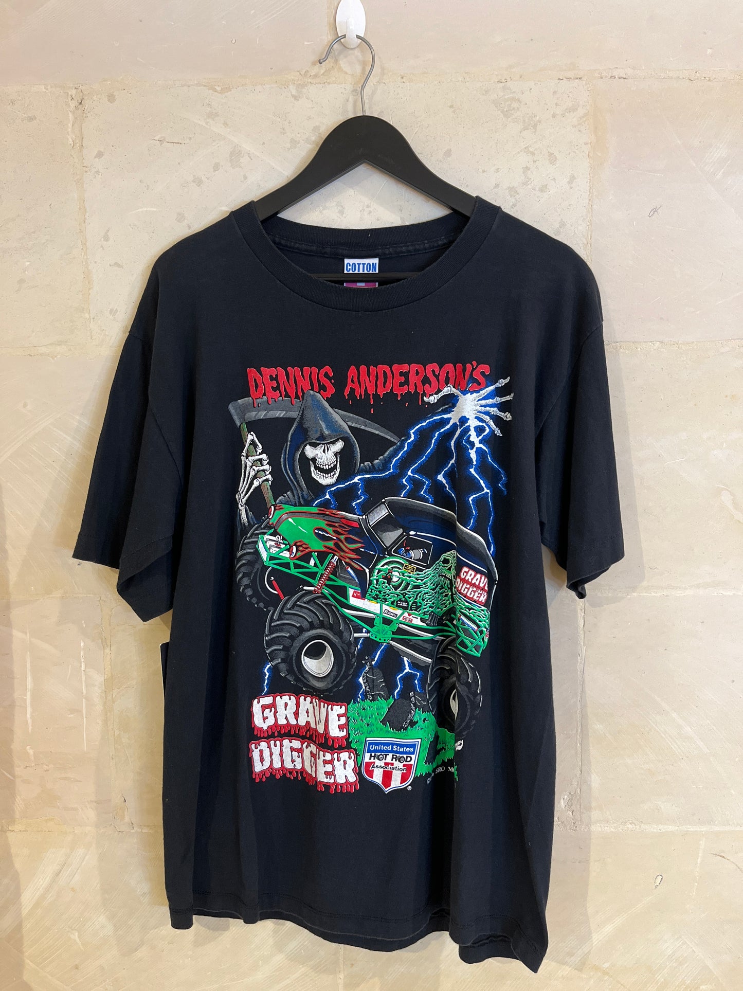 Vtg Grave Digger Tee (Large)