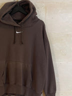 Nike Choco Brown Mis Swoosh Hoodie Jacket (Medium)*