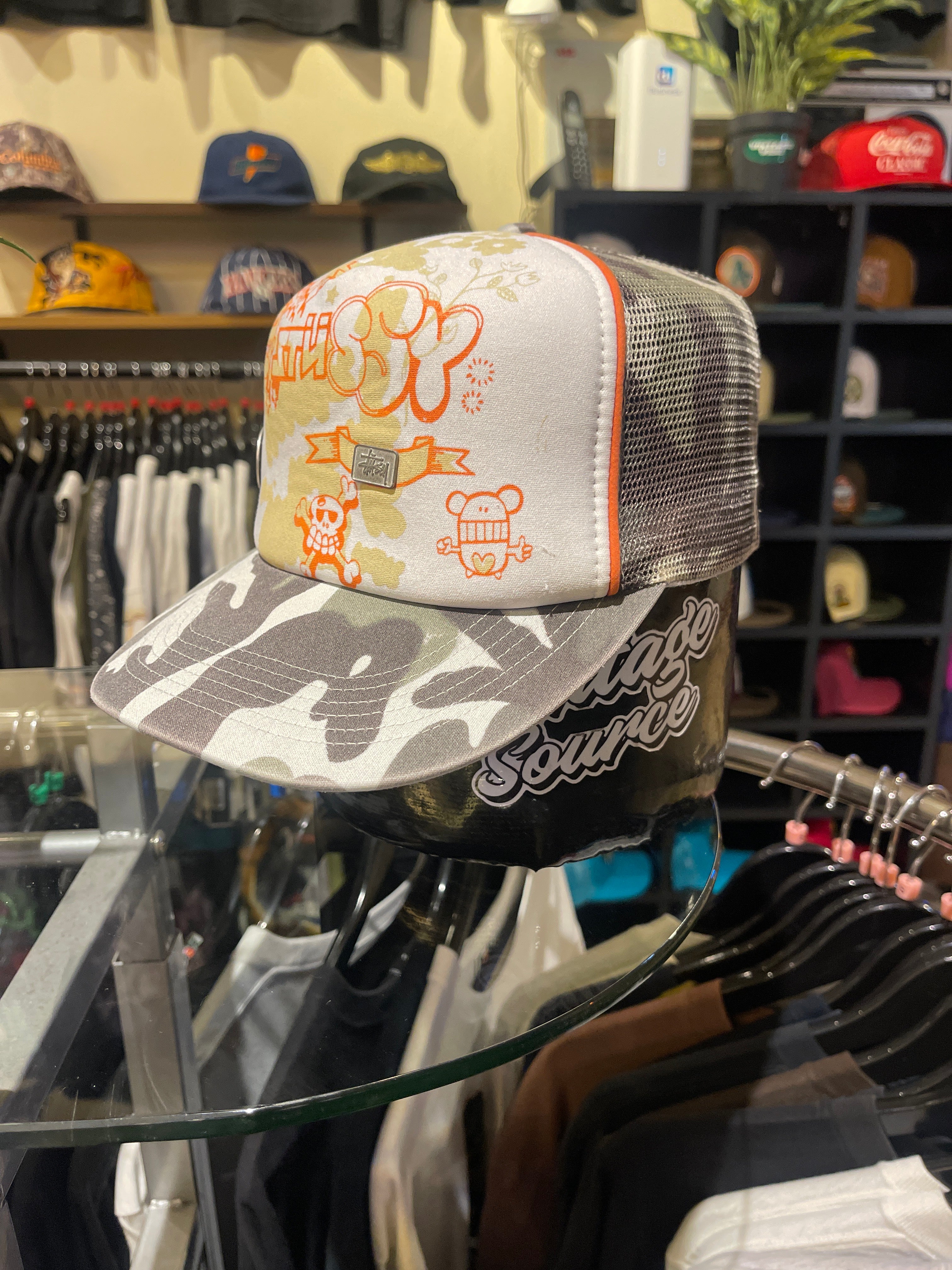 Vntg Stussy Tracker Cap*