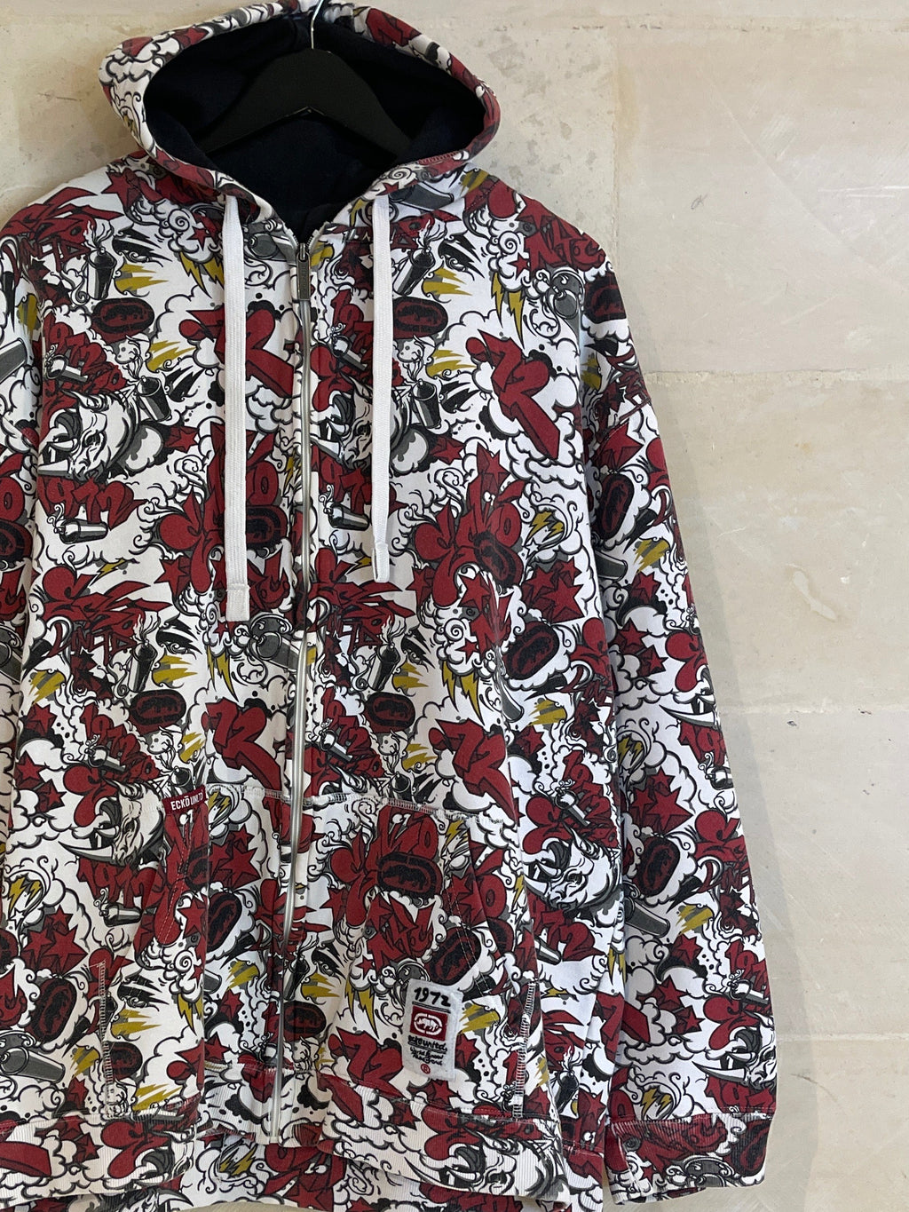 Ecko AOP Y2K Zip Hoodie Jacket (XL)