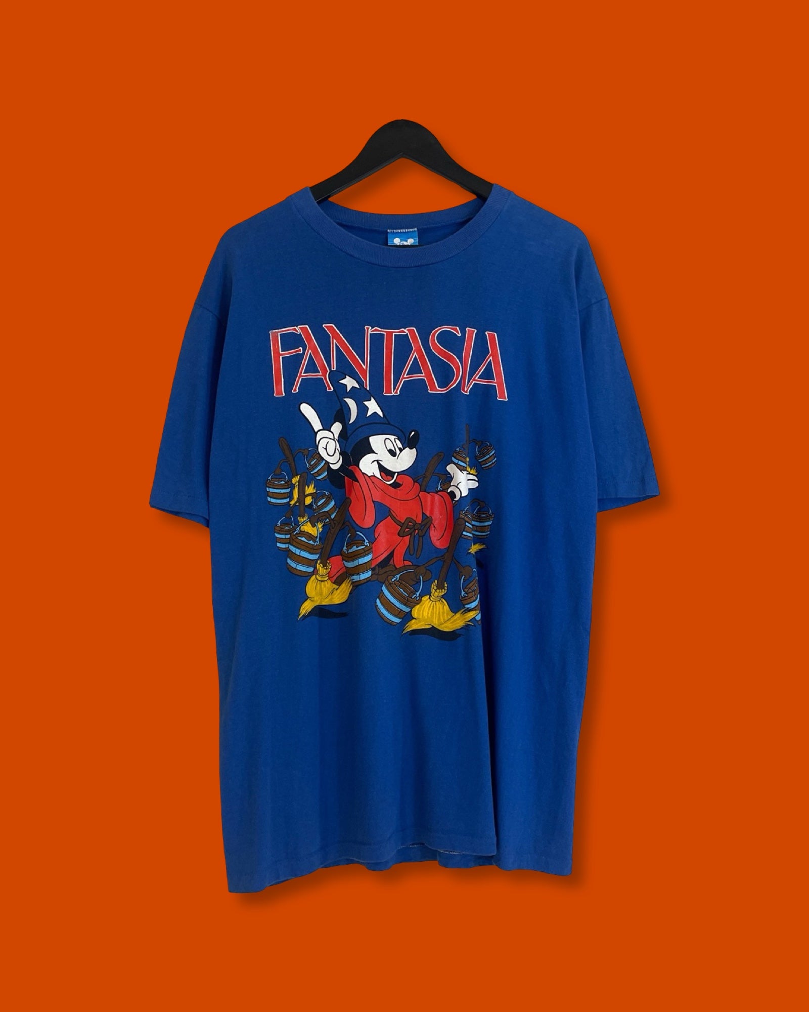Vntg Fantasia Mickey Mouse Tee (Large)