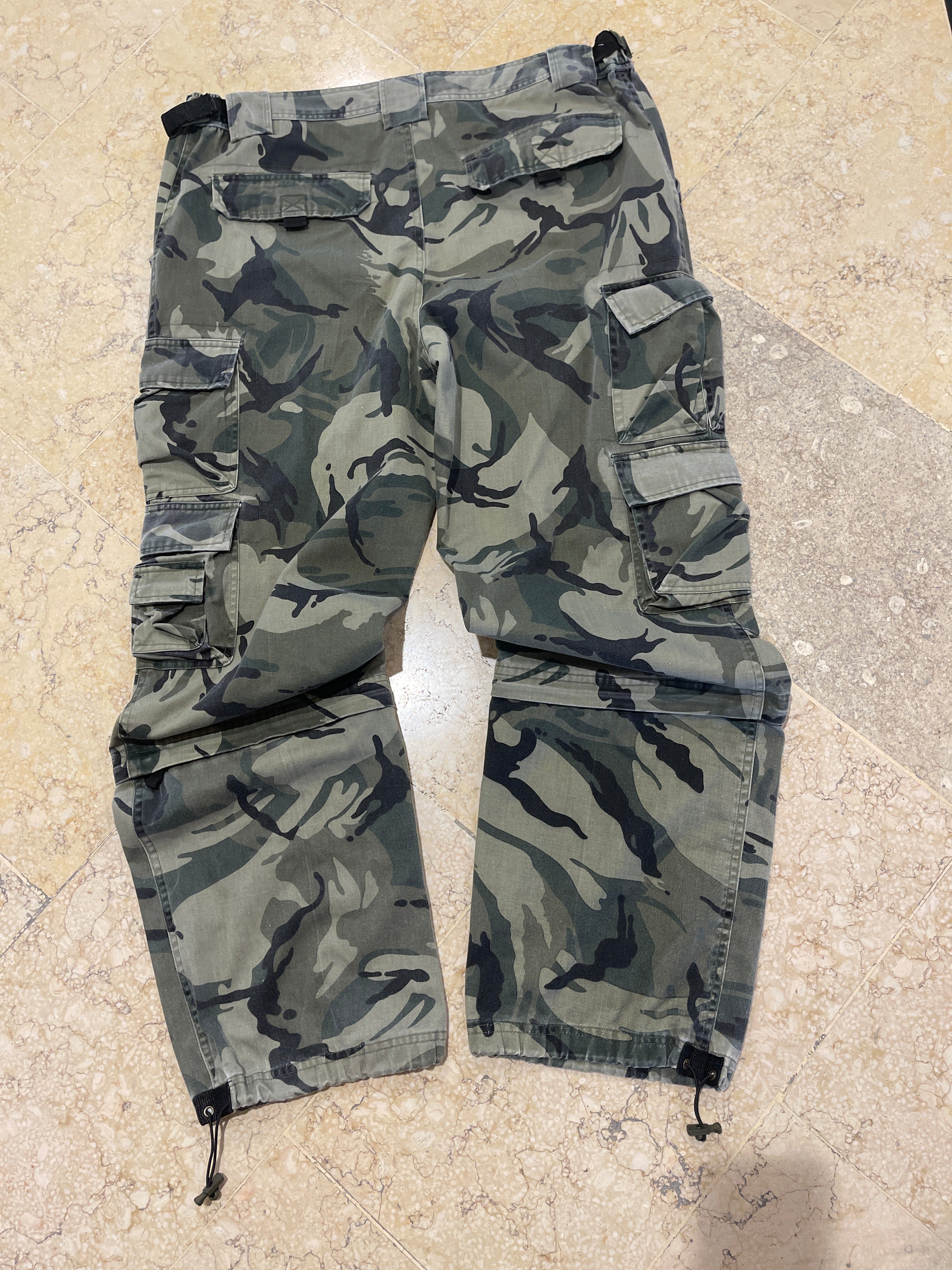 Temster Cargo Camo Pants(38W-44L) ss