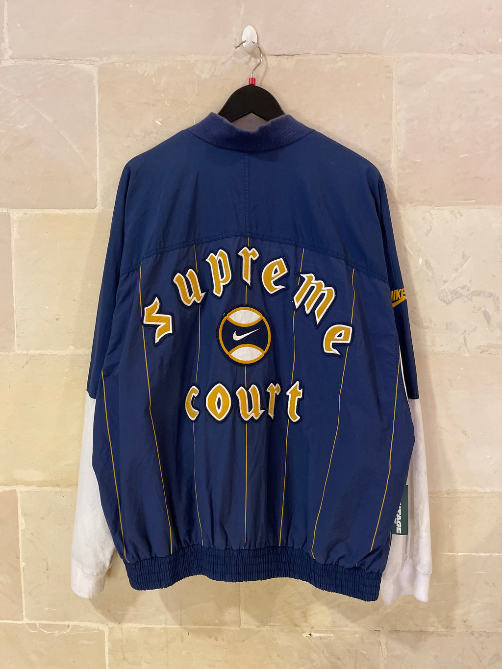 Vntg 90s Nike Supreme Court Windbreaker Jacket (XL)