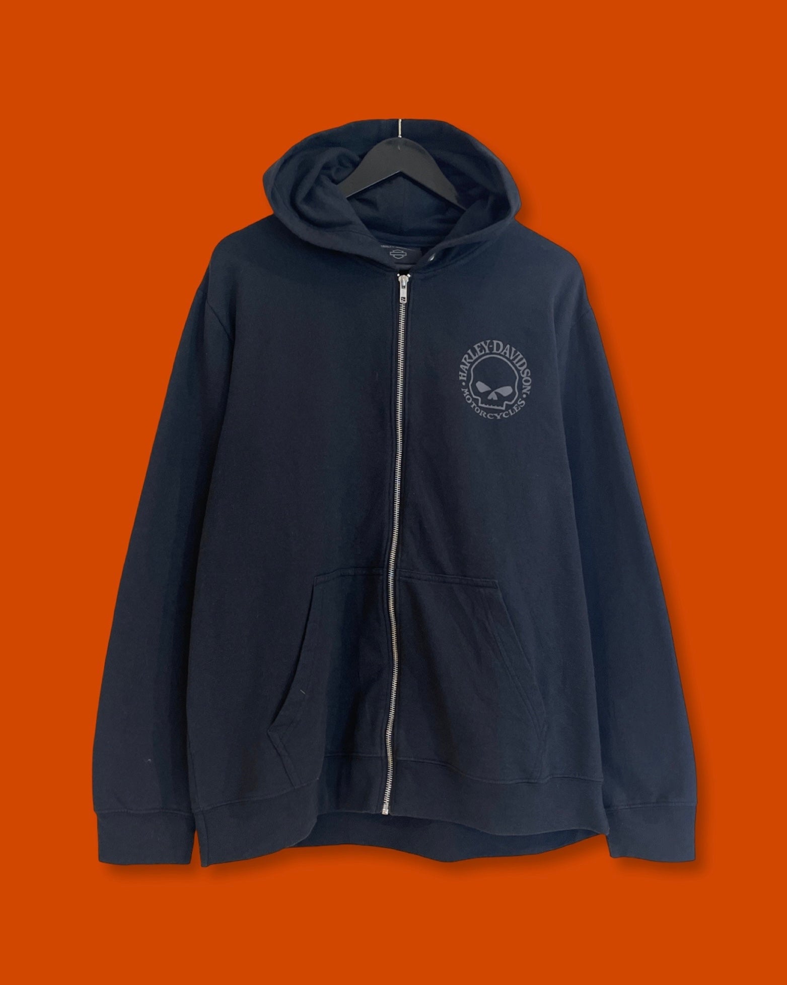 Harley Davidson Fullzip Hoodie Jacket (Large)