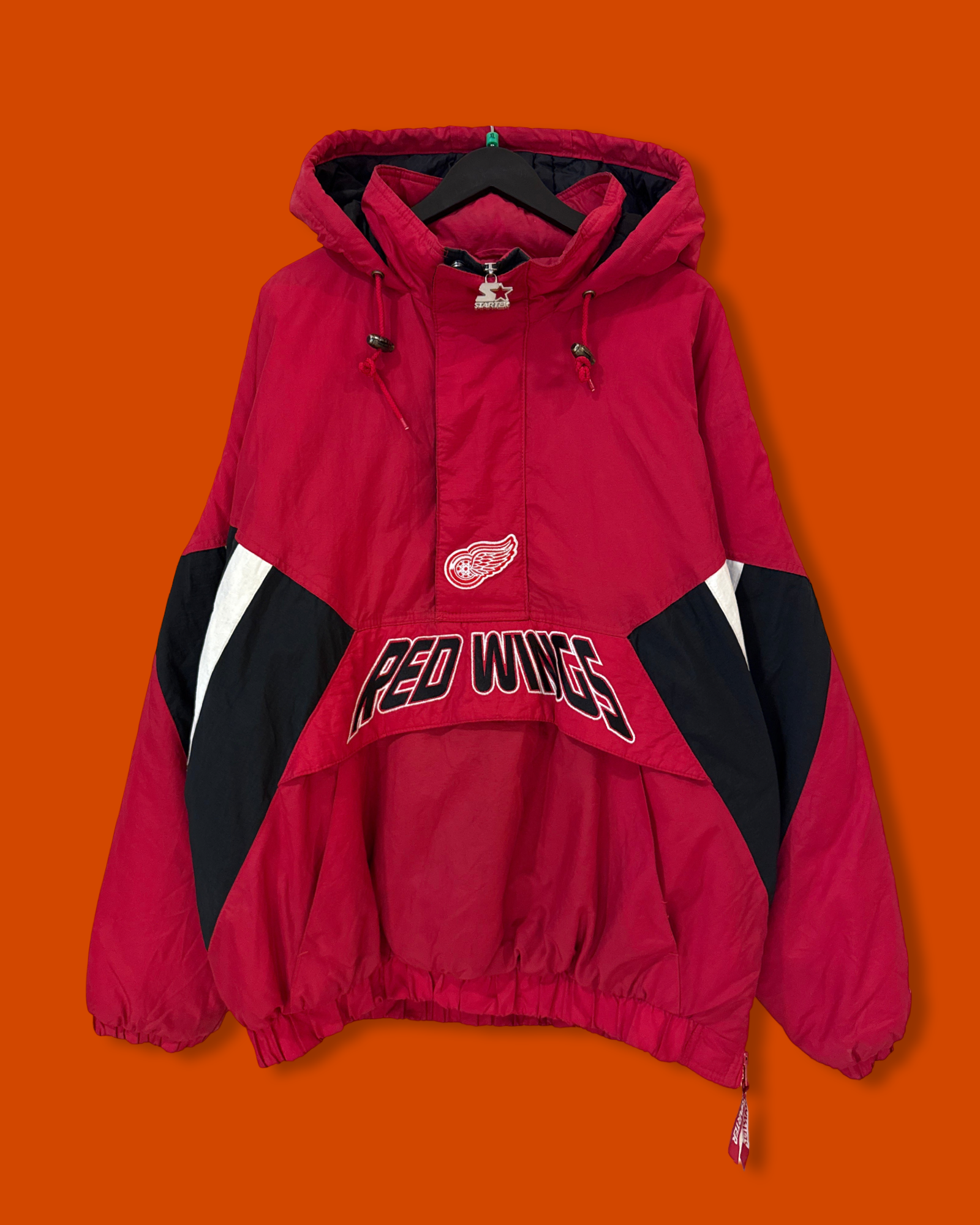 Vntg Red Wings Starter Jacket (XL)
