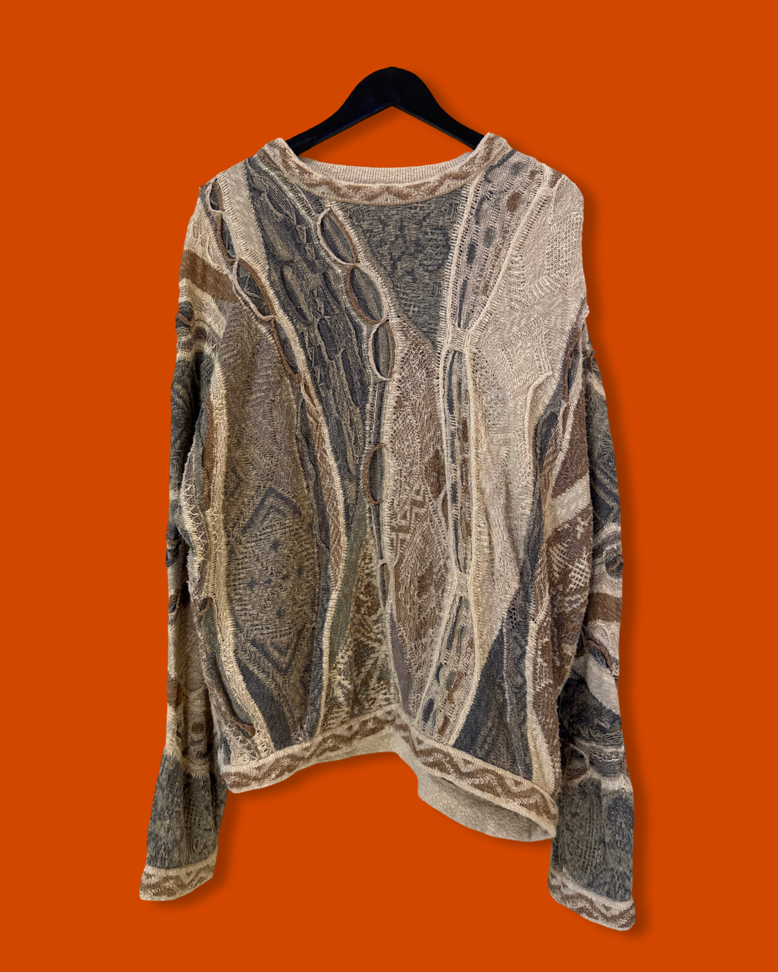 Vntg Coogi Knitted Sweater (XL)