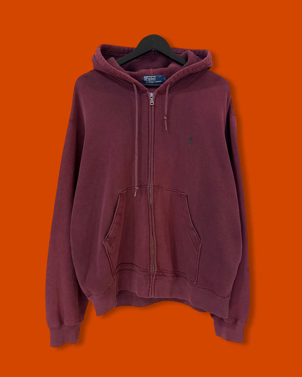 Vntg Ralph Lauren Zip Hoodie (Large)
