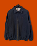 Vntg Burberry Harrington Jacket Reversible (Fits XL)