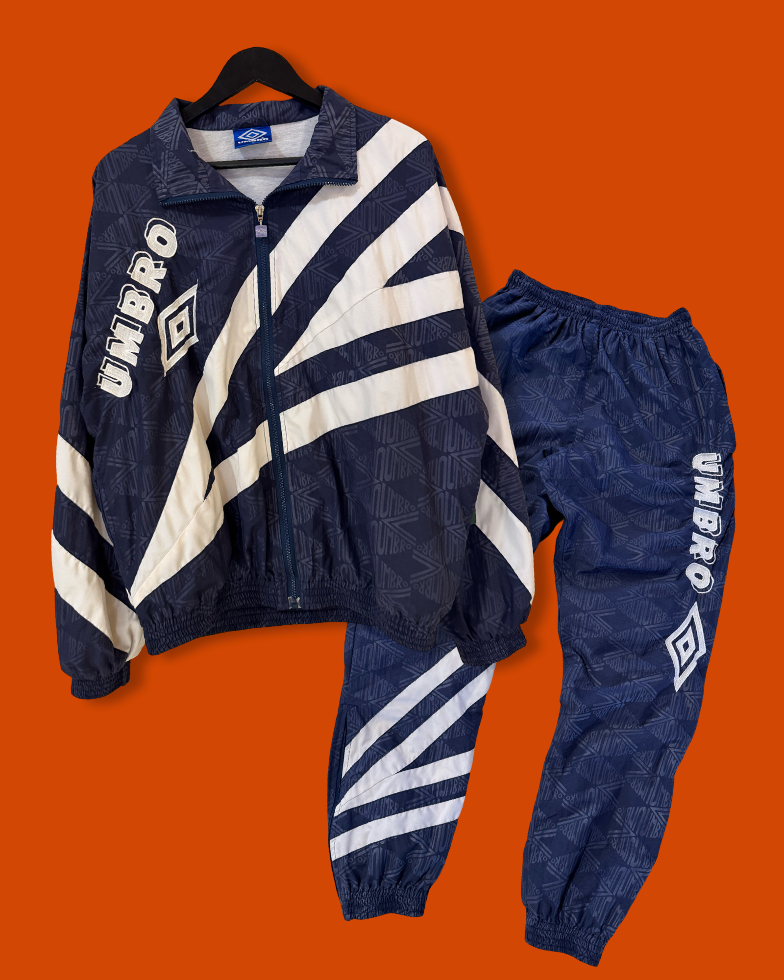 Vntg Umbro Windbreaker Set (fits Large)