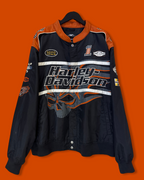Vntg Harley Davidson Racing Jacket (XXL)