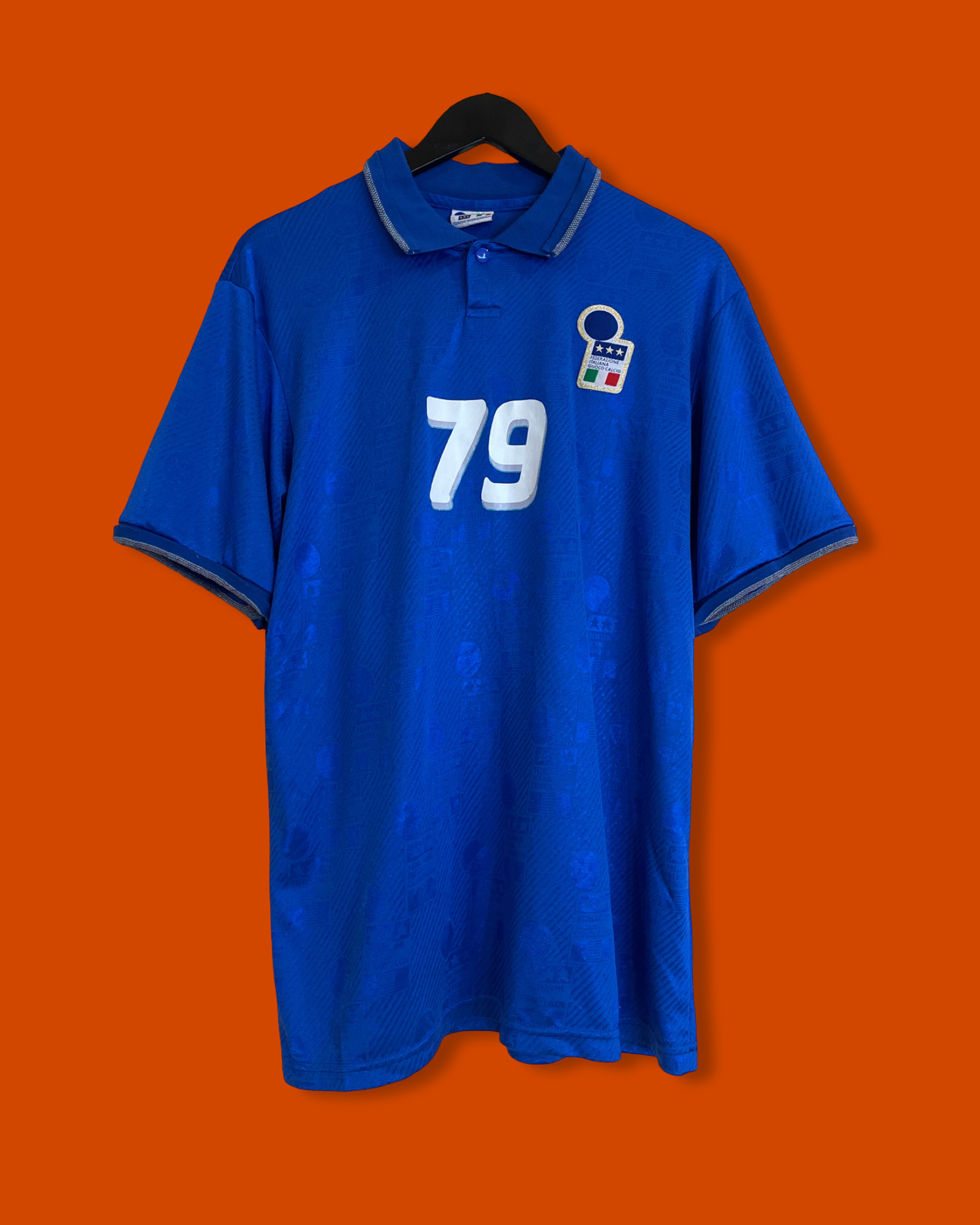 Vntg 1994 Italy FIFA World Cup Home Shirt (XL)