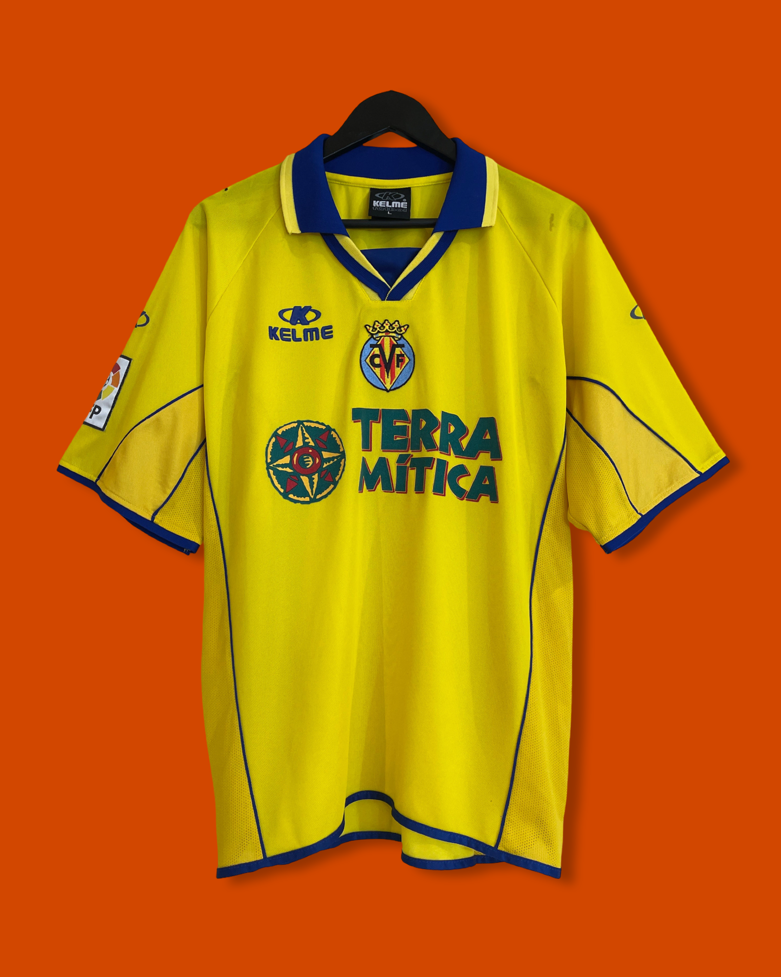 2001-02 Villarreal FC Shirt (Large)