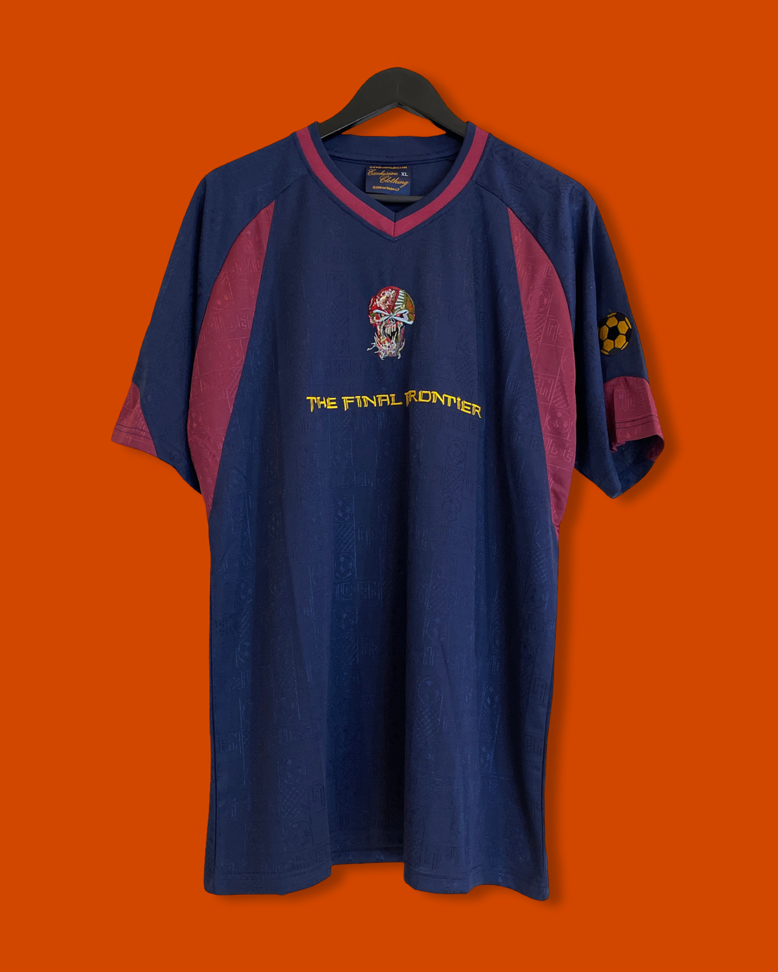 Vntg Iron Maiden Football Shirt (XL)