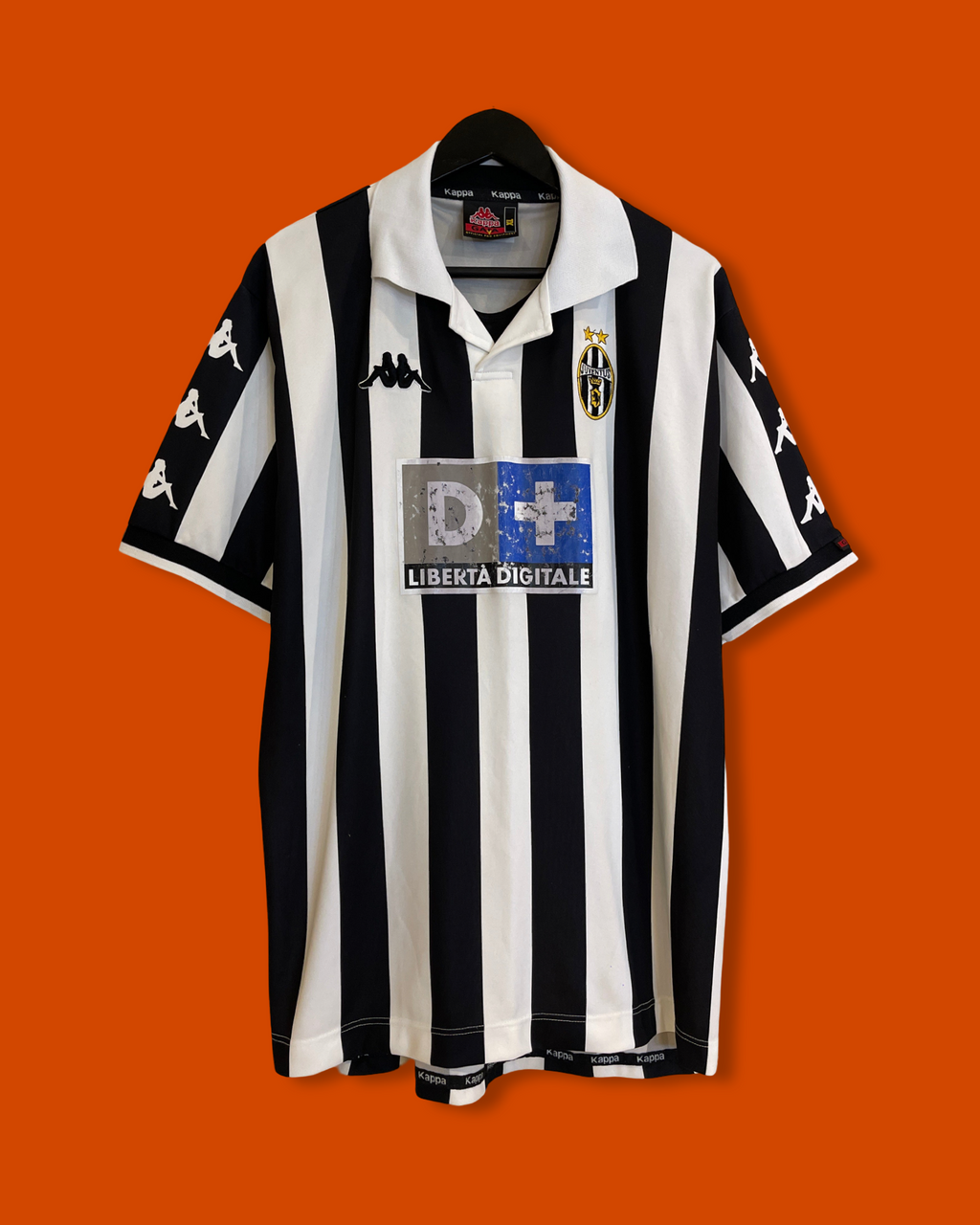 Vntg 1999-2000 Juventus Kappa Home Shirt (XL)