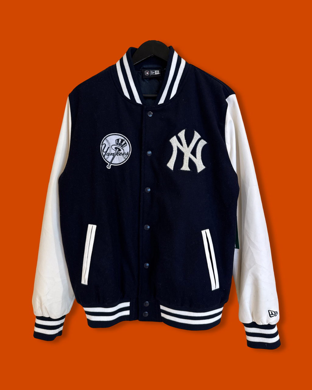 NY Yankees Varsity Jacket (Fits Large)