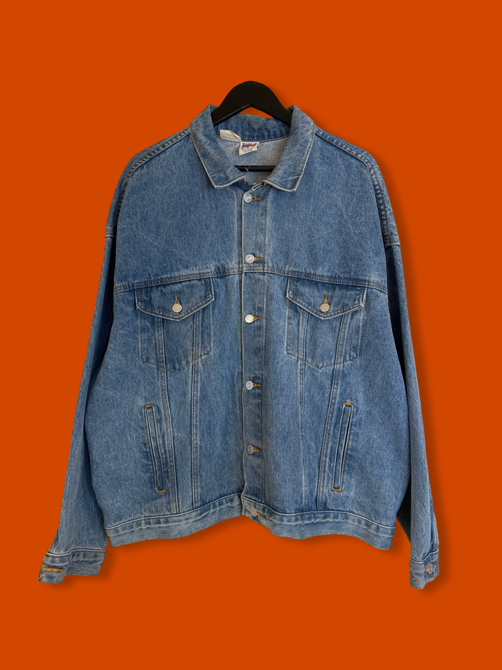 Vntg Kellogs Jeans Jacket (XL)