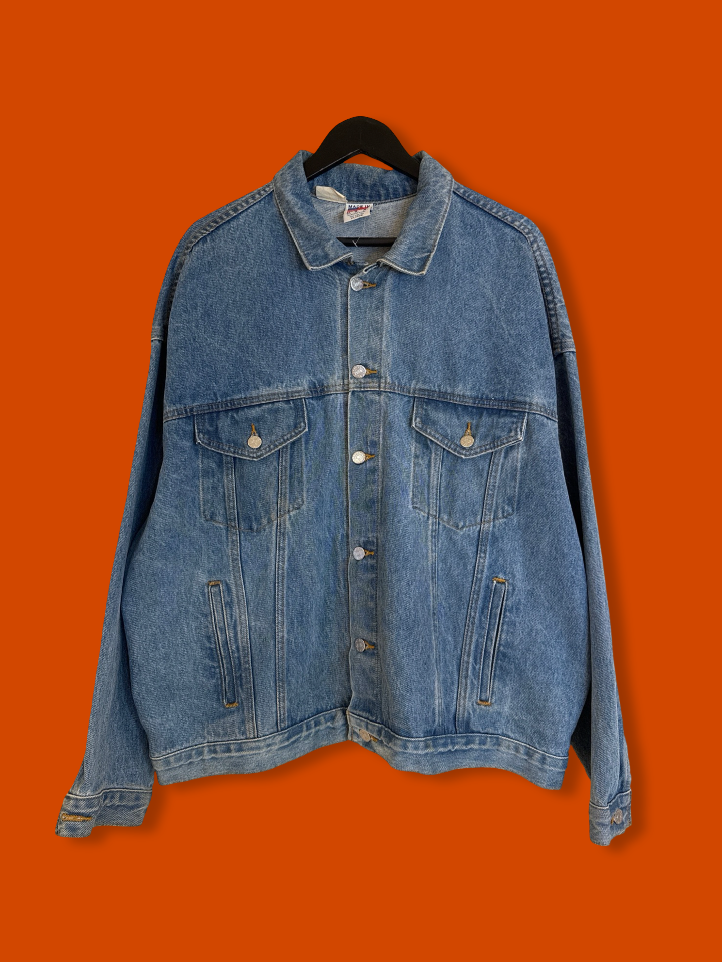 Vntg Kellogs Jeans Jacket (XL)