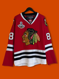 Black Hawks Hockey Jersey (Large)