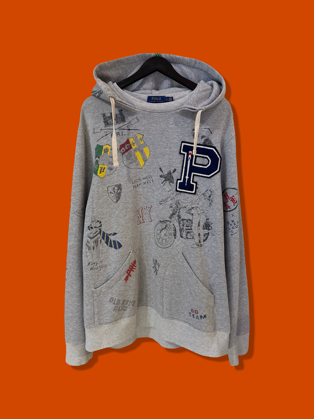 Ralph Lauren Over Hoodie (Large)