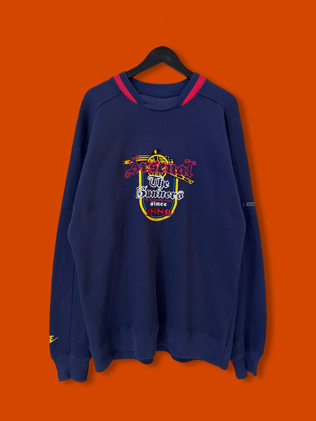 Vntg Arsenal Sweatshirt (XL) *