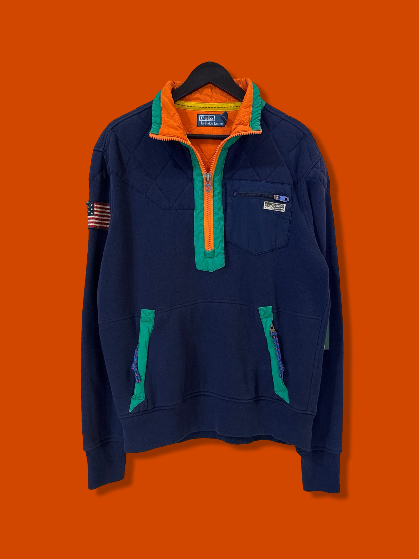 Vntg Ralph Lauren Rugby Polo (Medium)