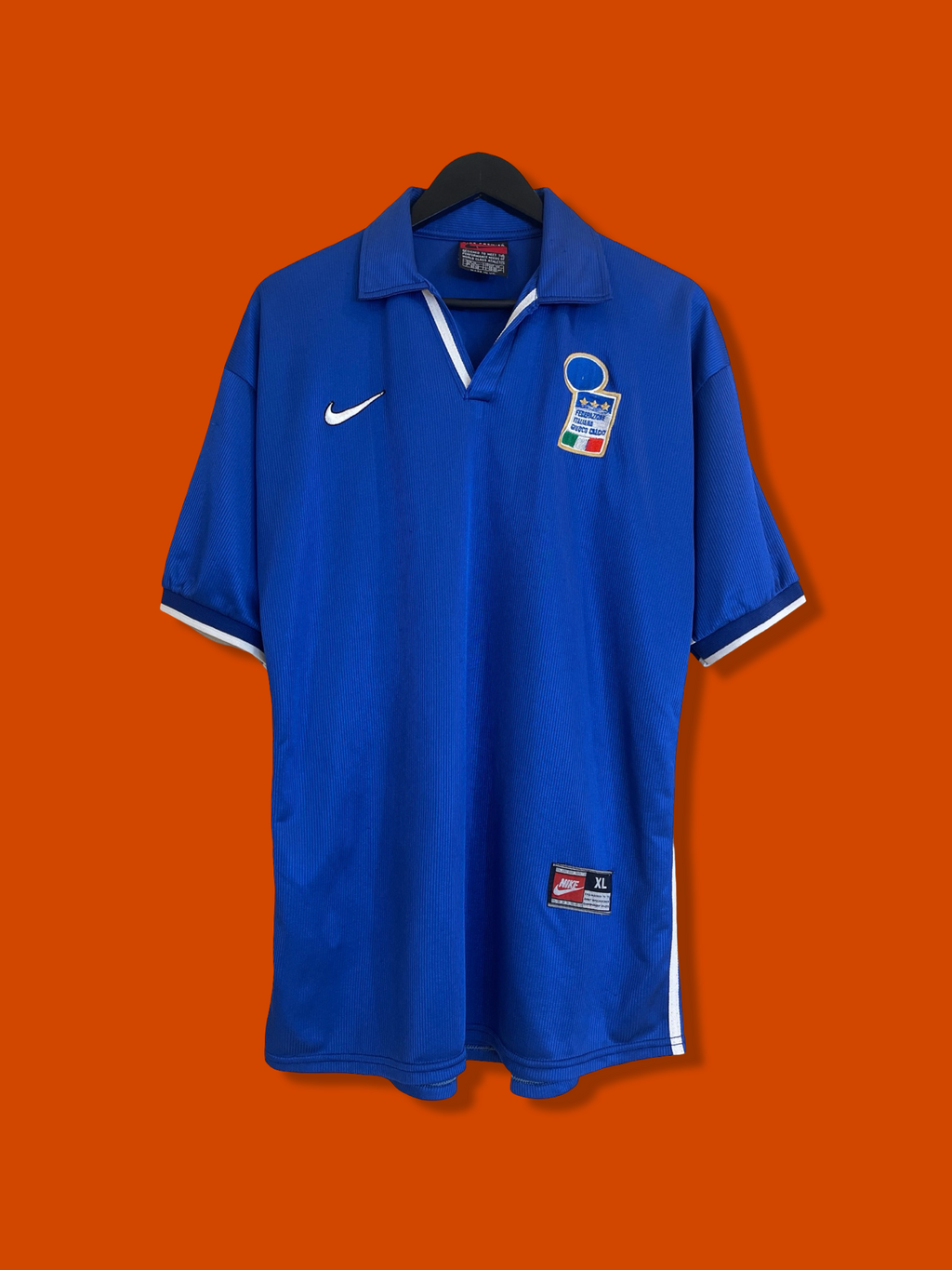 Vntg 1997-98 Nike Italy Home Shirt (XL)