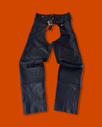 Leather Biker Pants (M)
