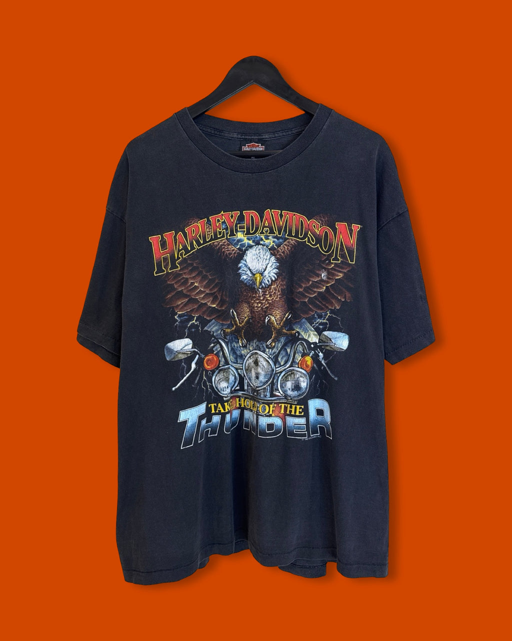 Vntg 1992 Harley Davidson Eagle Tee (XL)