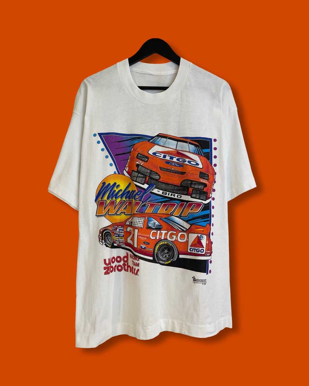 Vntg 1996  Michael Waltrip Racing Tee (XL)