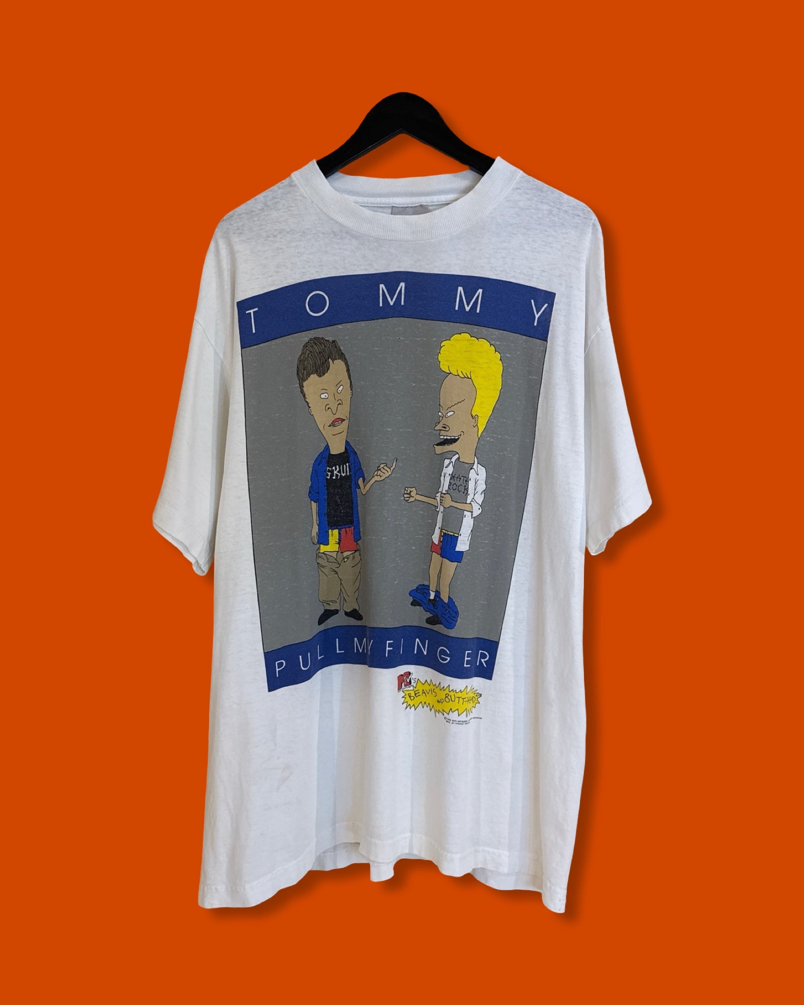 Vntg 1995 Beavis And Butthead Tee (XL)