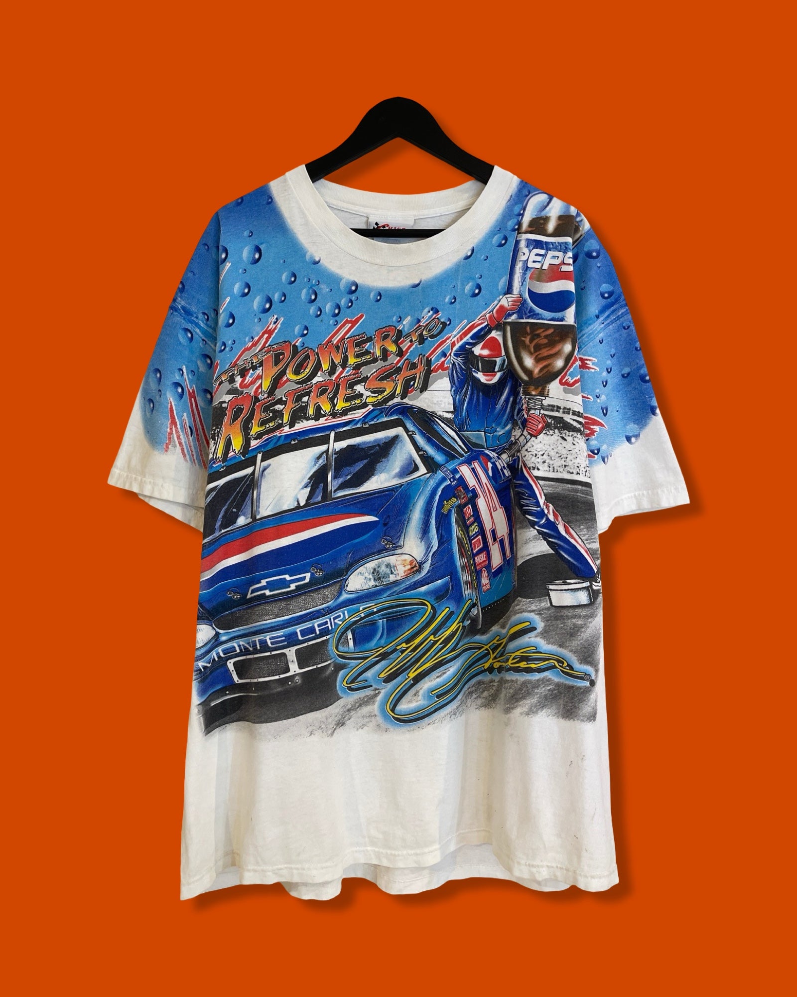 Vntg 1999 Jeff Gordon Pepsi Racing Tee (XL)