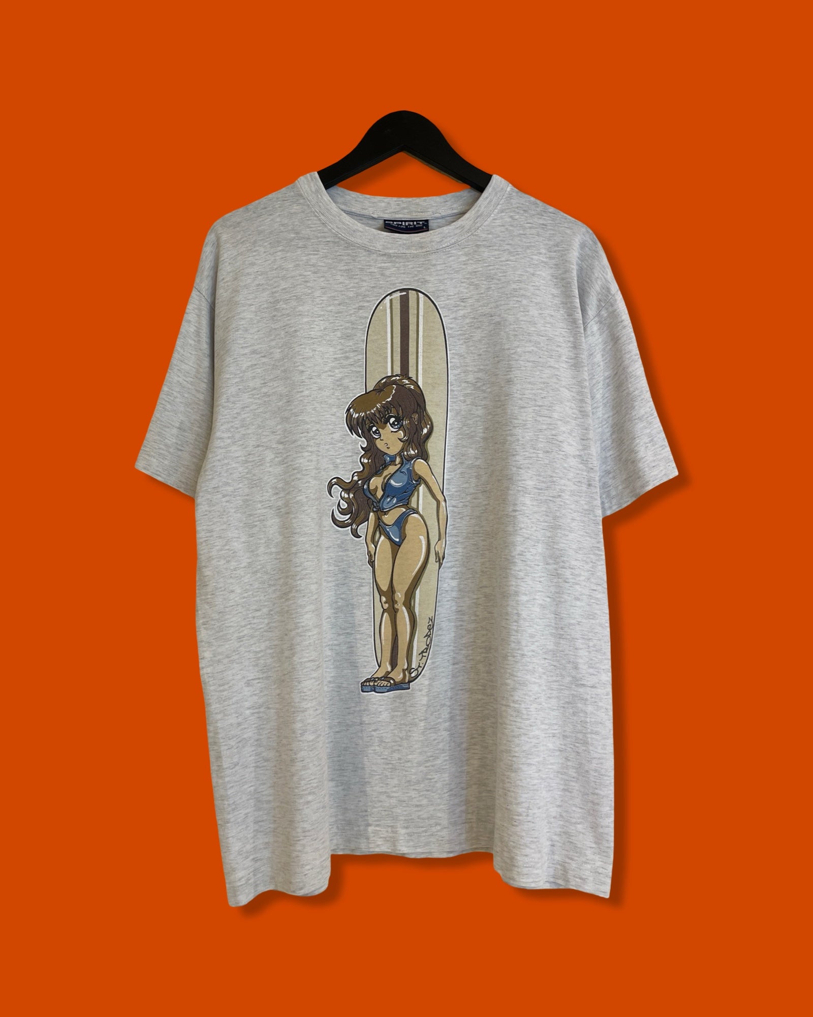 Vntg Spirit Grey Tee (Large)