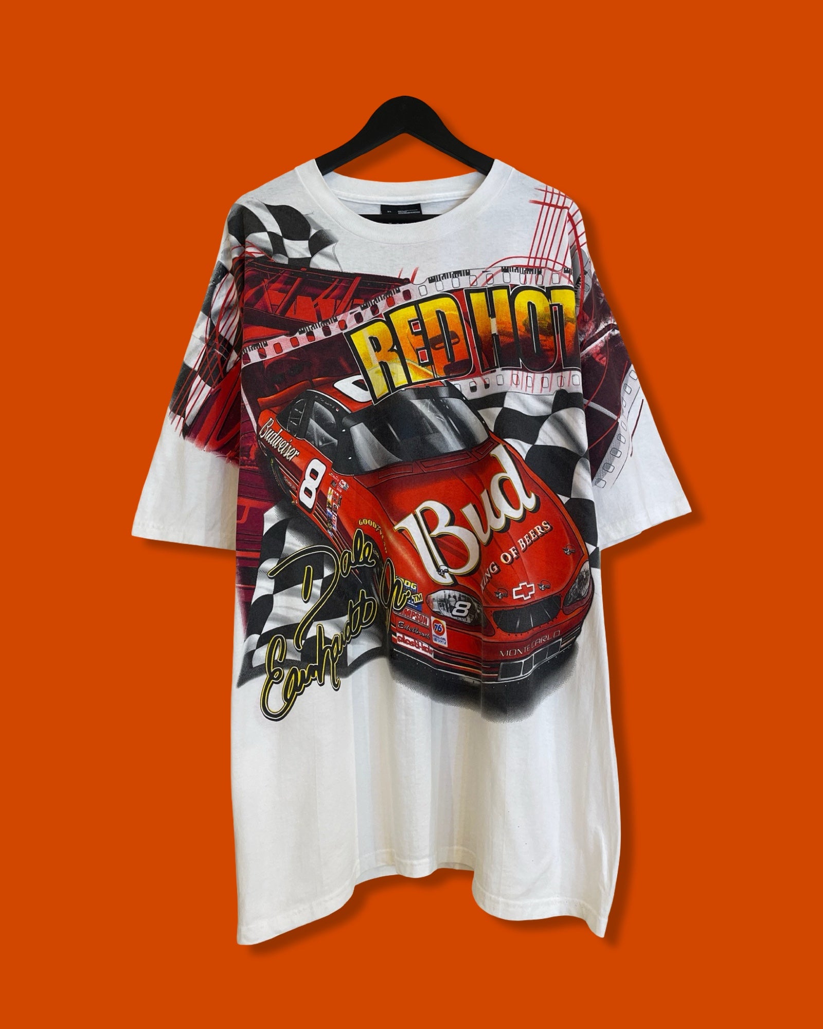 Vntg Budweiser Racing Tee (XL)