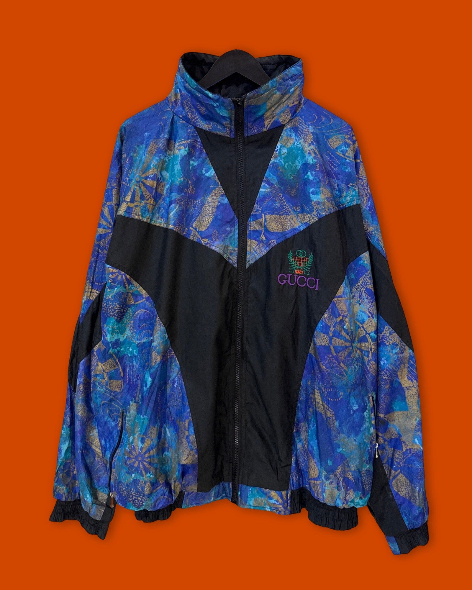 Vntg Gucci Windbreaker Jacket (XL)