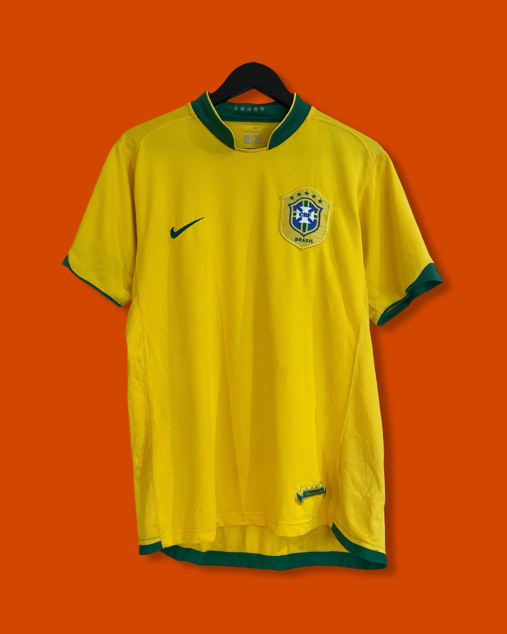 2006-08 Nike Brazil Home Jersey (Medium)