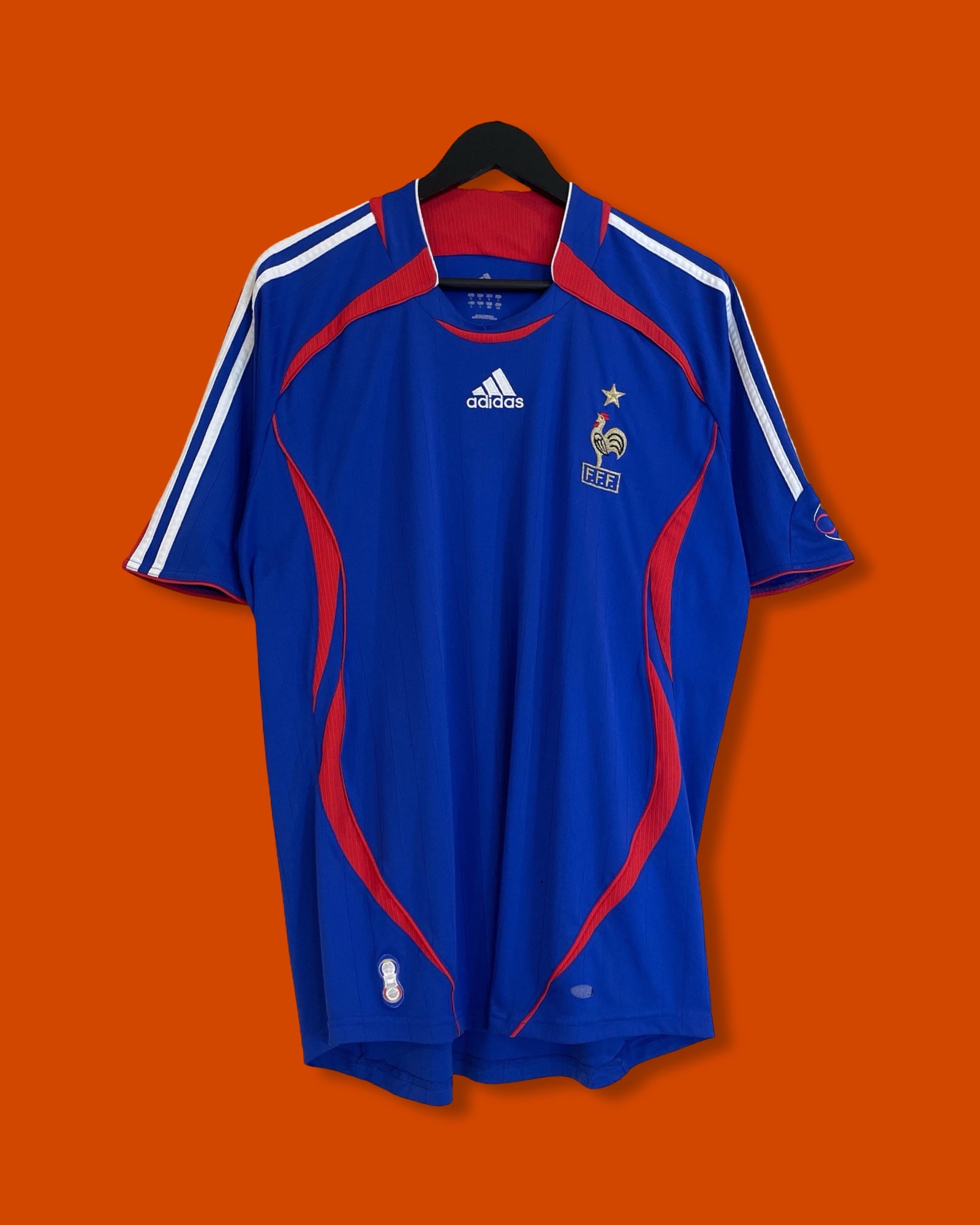 2006-07 France Home Shirt Jersey (Large)*