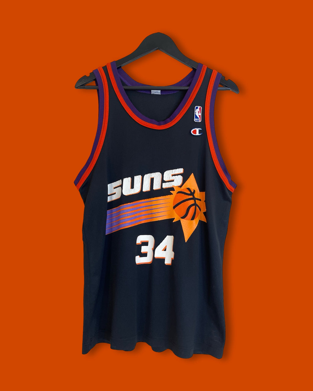 Vntg Champion Suns Charles Barkley Jersey (Medium)