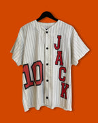Vntg Jack Astors Baseball Jersey (Large)