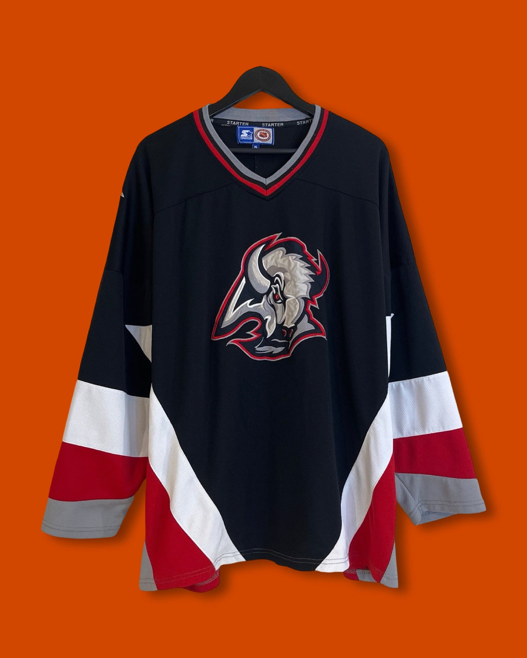 Vntg Buffalo Sabres Hockey Jersey (XL)